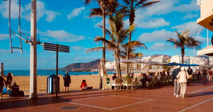 Atico Luxury Vista Mar Las Canteras Las Palmas de Gran Canaria Exterior foto